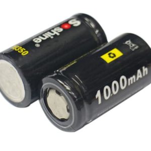 Soshine 18350 Li-ion Uppladdningsbara Batterier 3.7V 1000mAh – 2-pack