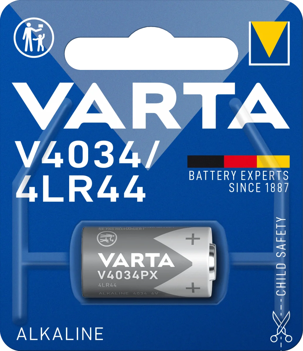 Varta Stav Alkaline 4LR44 6v 1st