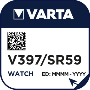 Varta Klockbatterier SR 59, 396 1,55V 1-Pack