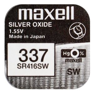 337 / SR 416 SW Knappcell Batteri