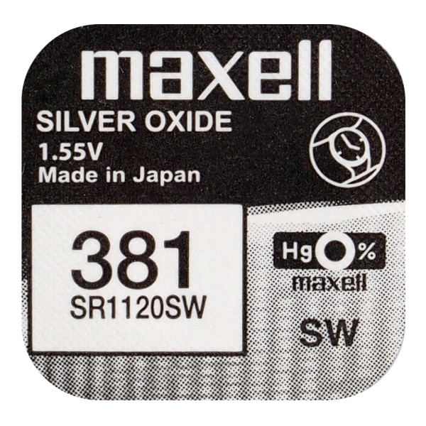 SR1120SW (381) Knappcell Batteri - Bild 2