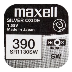 390/389 / SR 1130 SW / G10 Knappcell Batteri