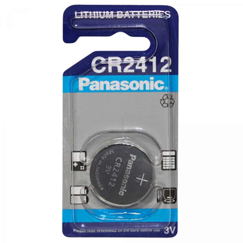 Panasonic CR2412 Litiumbatteri 3V – Knappcellsbatteri för bilnyckel och elektronik - Bild 2