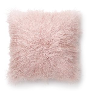 Lammskinnskudde, Pink