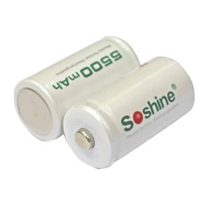 2-pack C batteri uppladdningsbart 5500mAh Ni-MH (R14 / LR14)